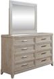 Liberty Furniture Belmar 3-Piece Silver Champagne/Washed Taupe California King Bedroom Set-3