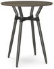 Amisco Customizable Link Solid Ash 42" Round Bar Table-0