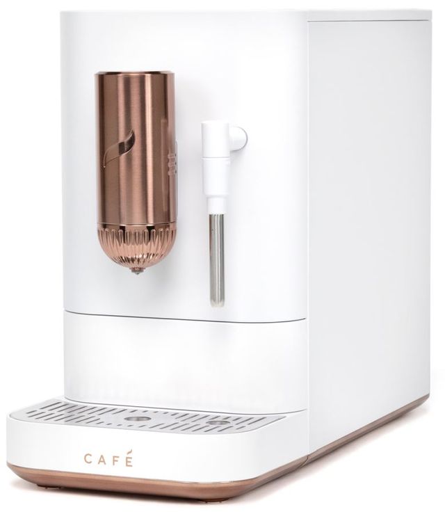 Café™ AFFETTO Matte White Automatic Espresso Machine and Frother-3