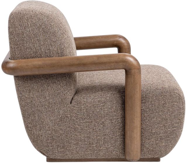 Classic Home Welson Warm Mocha Swivel Accent Chair-2