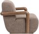 Classic Home Welson Warm Mocha Swivel Accent Chair-3