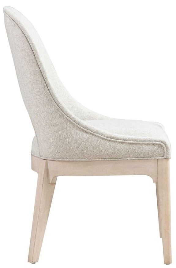 Liberty Furniture South Bend Cloud White/Gravel Upholstered Side Chair-3