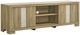 Crown Mark Rangley Driftwood TV Stand-0