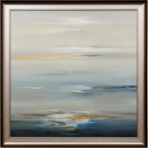 Stylecraft Soothing Scape Textured Framed Print-0