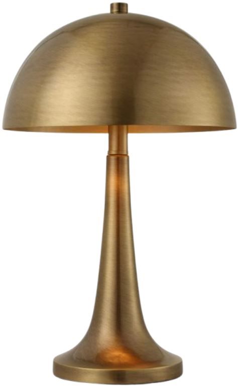 Uttermost® Dame Antique Brass Table Lamp-3