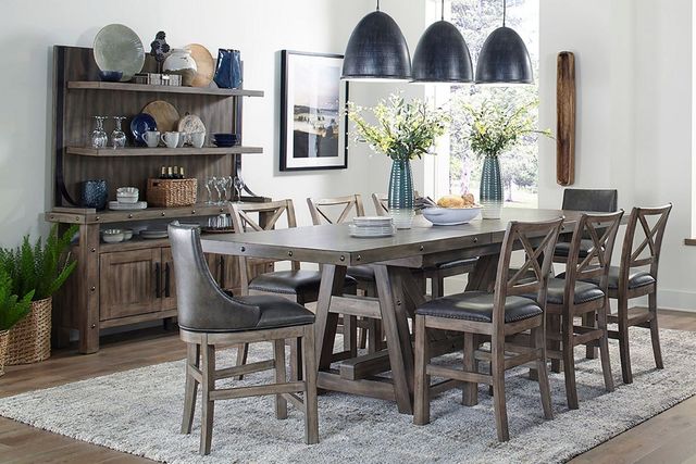 Parker House® Lodge Siltstone Counter Dining Table-2
