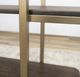 International Furniture Direct Onix Mahogany Brown Bookcase-2