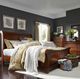 Liberty Furniture Rustic Traditions 4-Piece Rustic Cherry Queen Sleigh Bedroom Set with Chest-1