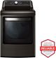 LG 7.3 Cu. Ft. Black Steel Front Load Gas Dryer-1