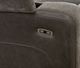 Signature Design by Ashley® Mixed Motion Shadow Power Reclining Loveseat-3