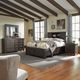 Liberty Furniture Thornwood Hills 4-Piece Rock Beaten Brown Queen Bookcase Bedroom Set with Nightstand-4