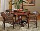 Steve Silver Co. Tournament 5-Piece Brown/Medium Cherry Dining Table Set-1