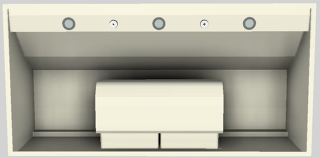 Vent-A-Hood® 48" Biscuit Wall Mounted Range Hood-3