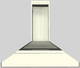 Vent-A-Hood® 42" Biscuit Wall Mounted Range Hood-3
