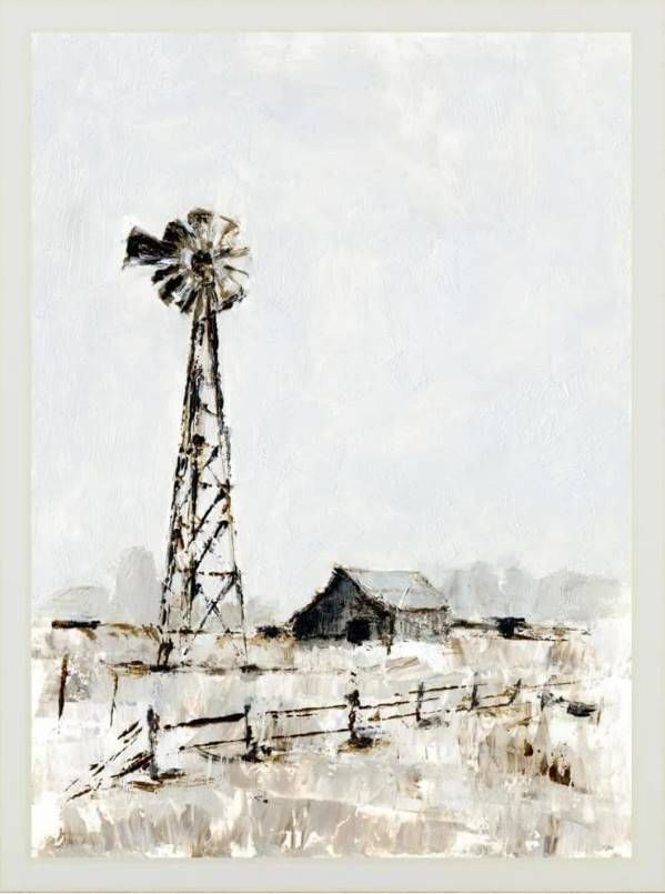 Classy Art Rustic Prairie I by Ethan Harper Wall Art-1