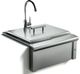 XO 24" Stainless Steel Pro-Grade Luxury Apron Sink and Faucet-1