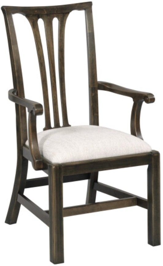 Kincaid® Bridgetown Fitts Black Arm Chair-0
