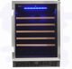 Silhouette® Professional™ Stilton 24" Stainless Steel Wine Cooler-0