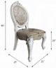 ACME Furniture Versailles Bone White Dining Side Chair-2