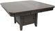 Jofran Inc. Manchester 7-Piece Gray/Warm Wood Square Counter Dining Set-1