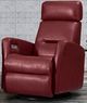 Via Furniture 50 Brown Power Swivel Rocker Recliner-0