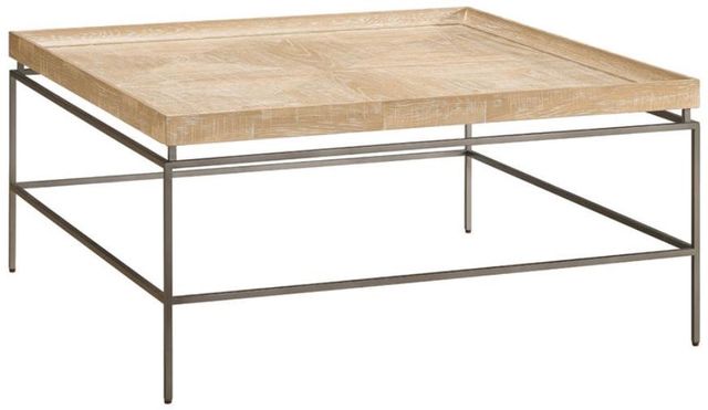 Universal Explore Home™ Modern Farmhouse Galen Rustic Oak Square ...