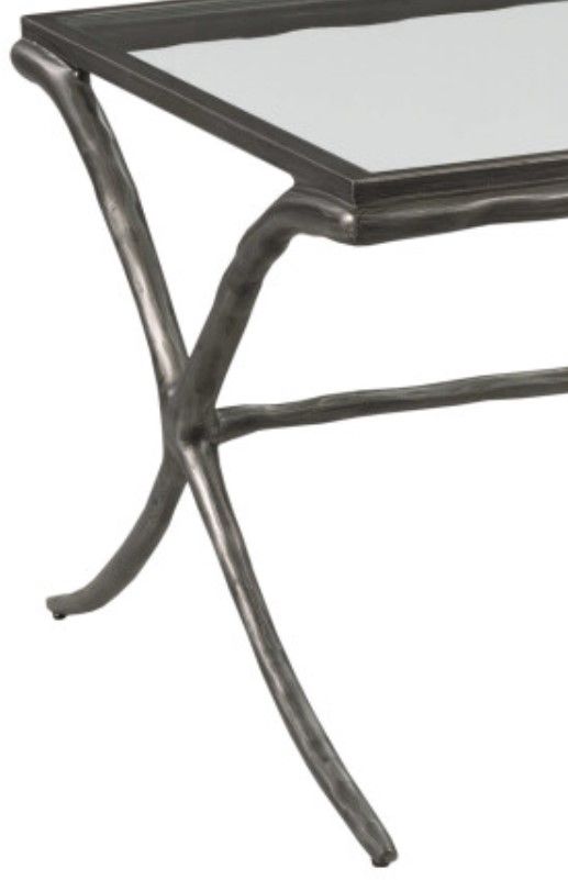 Kincaid® Milan-Acquisitions Glass Top Coffee Table with Gray Base-1