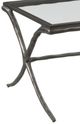 Kincaid® Milan-Acquisitions Glass Top Coffee Table with Gray Base-1
