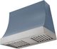 AGA Marquee 36" Stone Blue Wall Mounted Range Hood with Brushed Nickel Trim-0