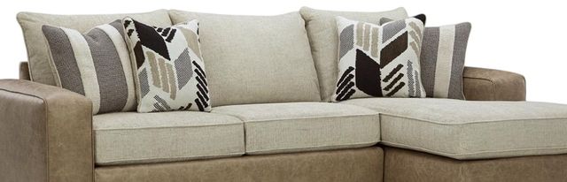Albany Industries 2-Piece Clash Buff Right-Arm Facing Sectional-1