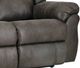 HomeStretch Tumbleweed Brown Reclining Sofa-3
