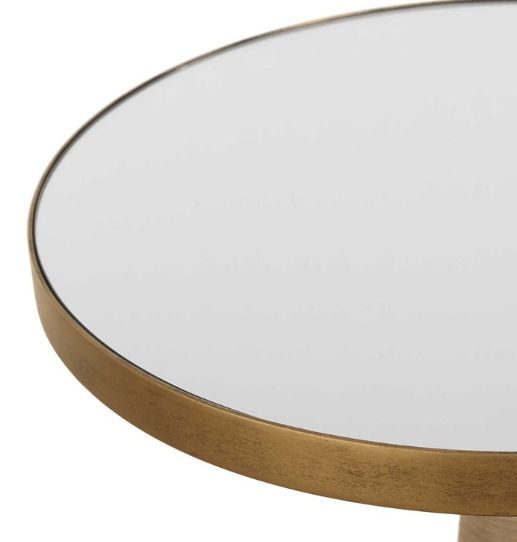 Uttermost® Terra Brass Accent Table-3
