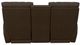 La-Z-Boy® Cassian Teak Power Reclining Loveseat with Console and Headrest-4