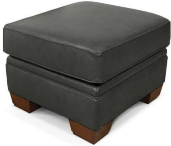 Creek Side Customs Customizable Monroe Leather Ottoman-1