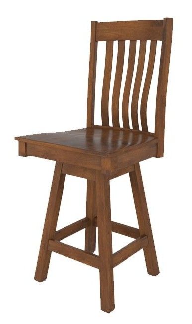 Door County Rockfort Swivel Stool 24"-0