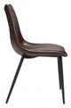 Zuo® Norwich Brown Dining Chair-2