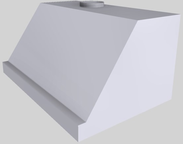 Vent-A-Hood® 36" Wall Mounted Range Hood-White-3