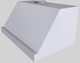 Vent-A-Hood® 36" Wall Mounted Range Hood-White-3