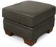 England Furniture Customizable Monroe Leather Ottoman-2
