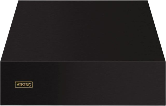 Viking 5 Series 30"W x 18"H Onyx Wall Mounted Range Hood with Brushed Brass Trim-0
