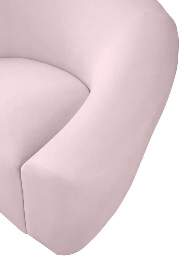 Meridian Furniture Riley Pink Velvet Chair-3