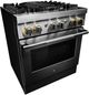 JennAir® RISE™ 30" Stainless Steel Pro Style Dual Fuel Range-3