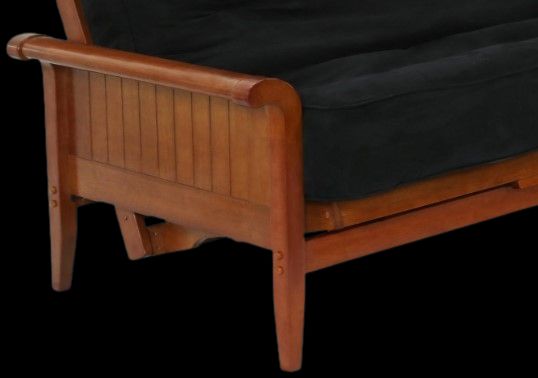 Night & Day Furniture™ Venice Cherry Full Futon Bed Frame-1
