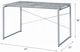 ACME Furniture Jurgen Silver Writing Desk-4