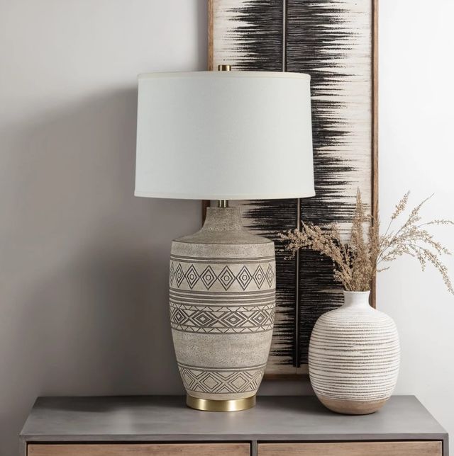 Renwil® Everren Charlize Beige Table Lamp-1