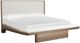 Magnussen Home® Thorne Amber Brown/White King Upholstered Platform Bed-4