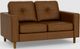 EQ3 Solo Leather Loveseat-3