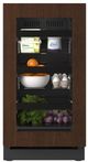 U-Line® Seamless Collection 18" 3.5 Cu. Ft. Panel Ready Refrigerator with Glass Door-2