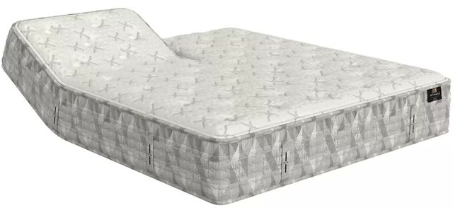 King Koil® Intimate Culver 15.25” Wrapped Coil Medium Euro Top Split Head Queen Mattress-0