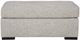 Benchcraft® Evansley Pewter Ottoman-1
